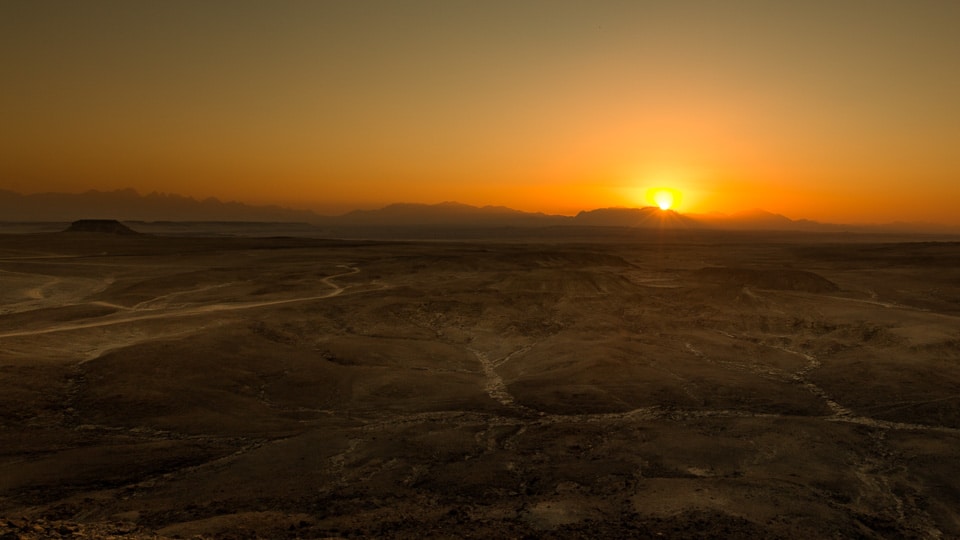 quad desert coucher de soleil