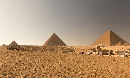 pyramides de gizeh en égypte