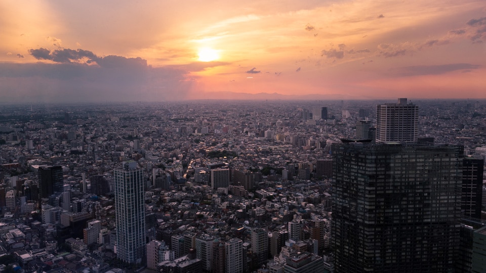sunset quartiers incontournables sud Tokyo