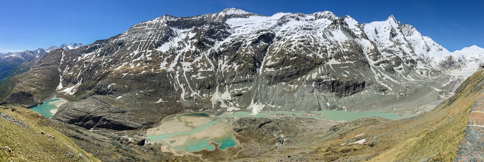 panorama pasterze glacier