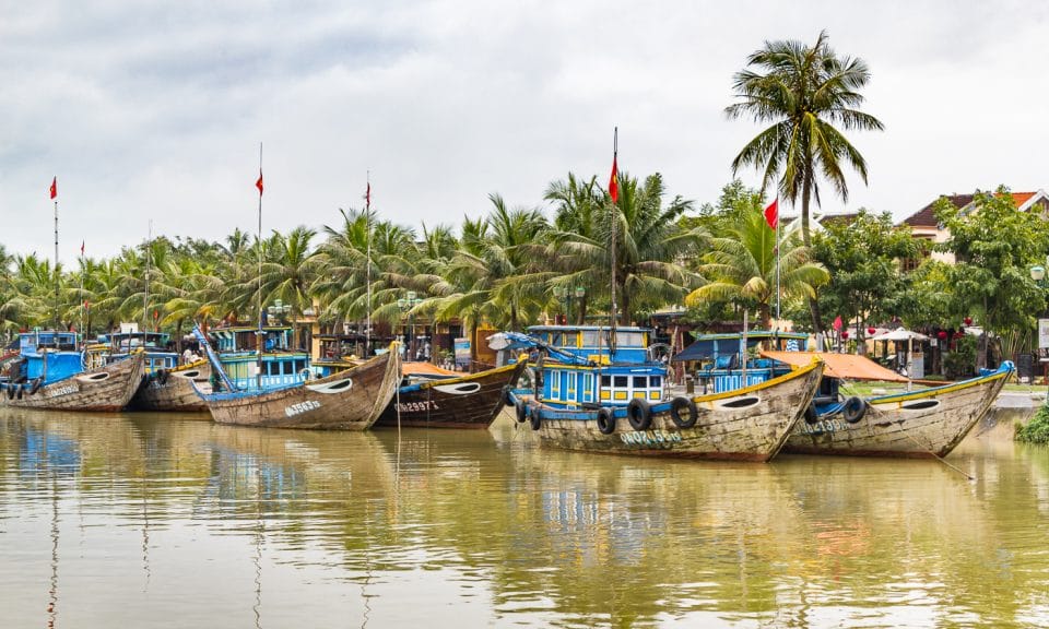 vietnam bateau à hoi an