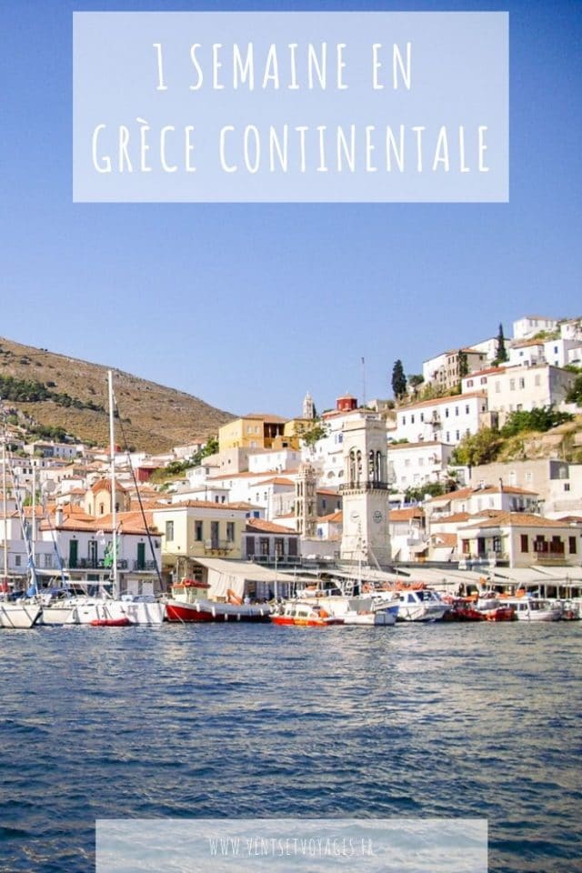 Visiter la Grèce Continentale en une semaine, mon itinéraire