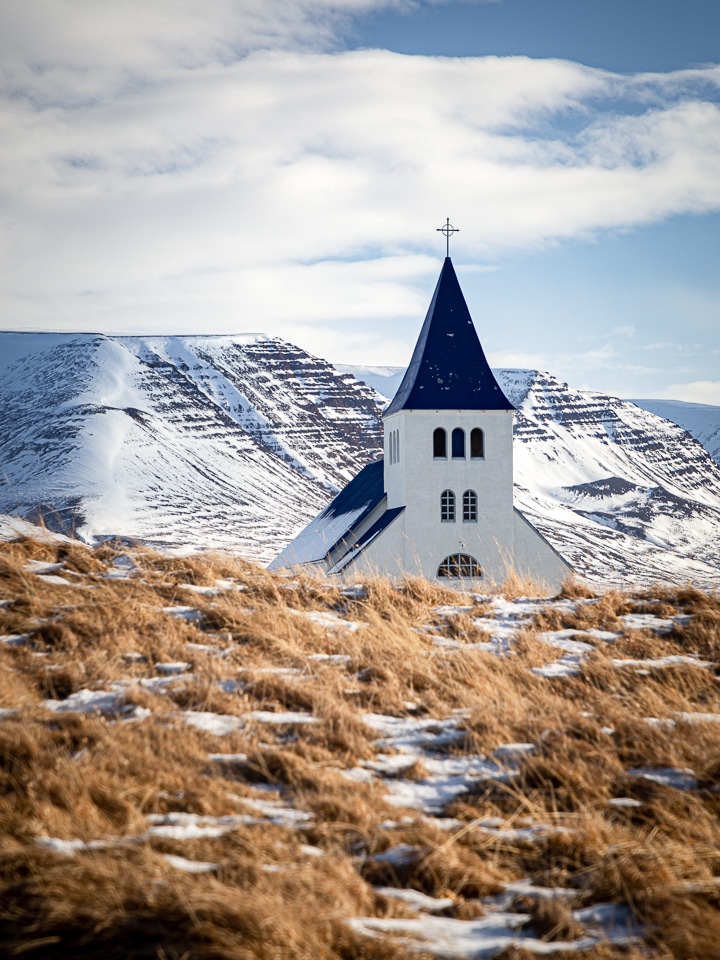 église en islande