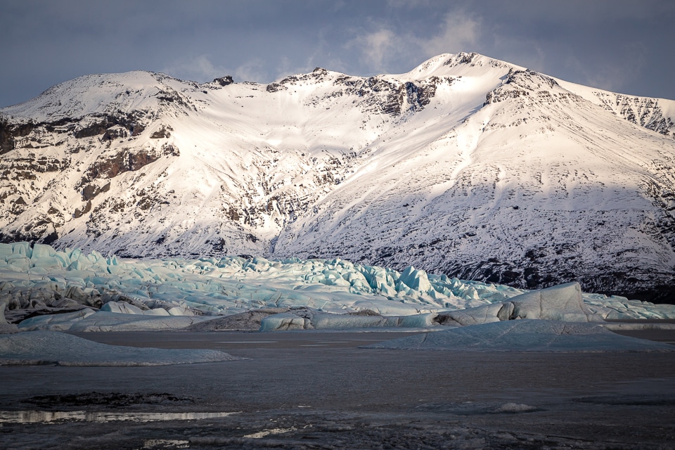 glacier de skaftafell