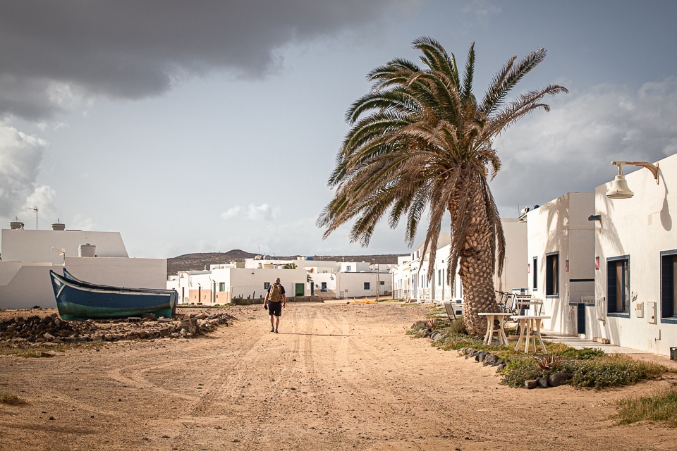 village de la Graciosa à Lanzarote