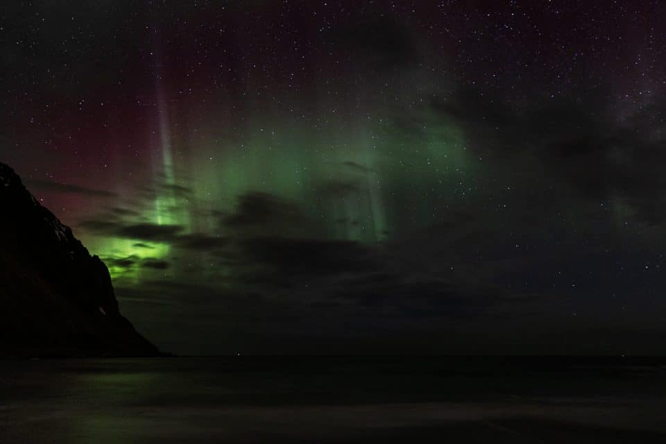 photographier aurores boréales